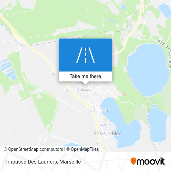 Impasse Des Lauriers map