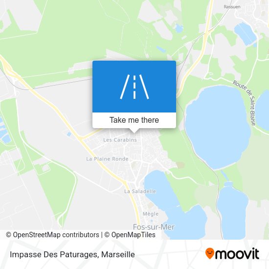 Impasse Des Paturages map