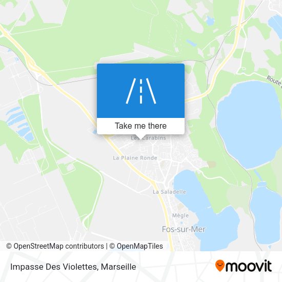 Impasse Des Violettes map