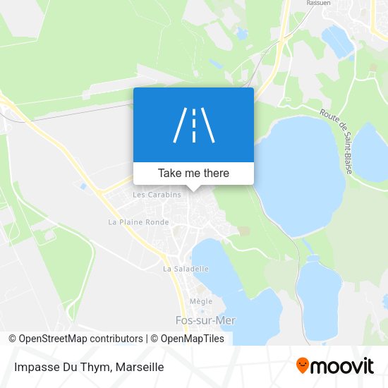 Impasse Du Thym map