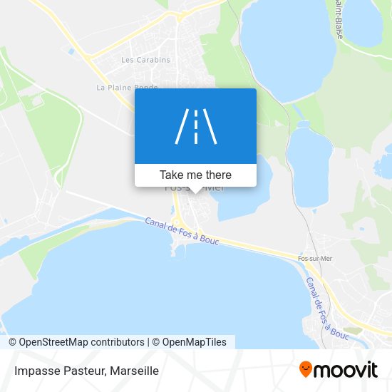 Impasse Pasteur map