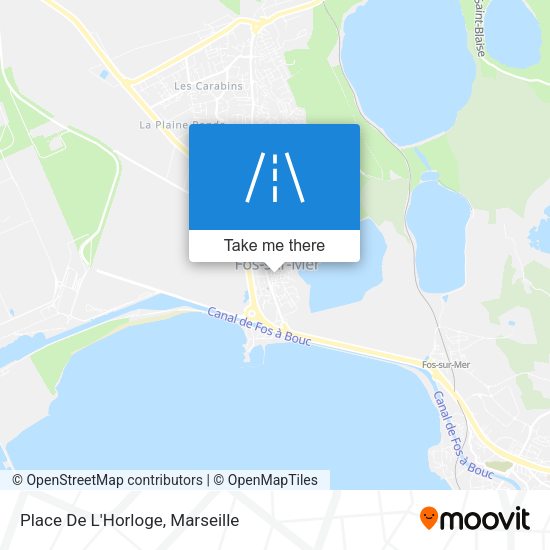 Place De L'Horloge map