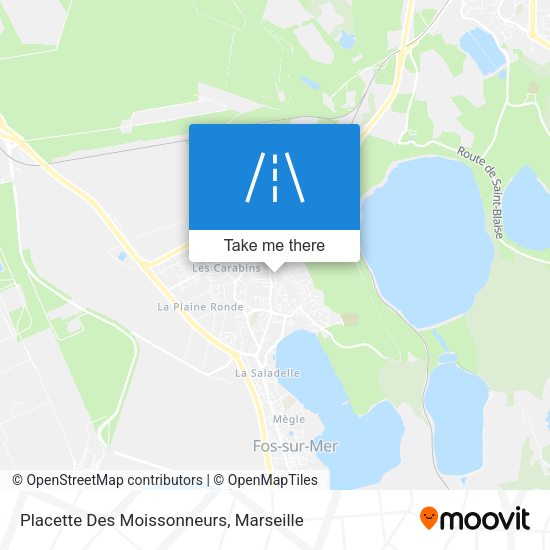 Placette Des Moissonneurs map