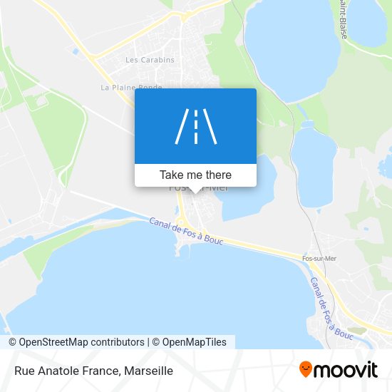 Rue Anatole France map