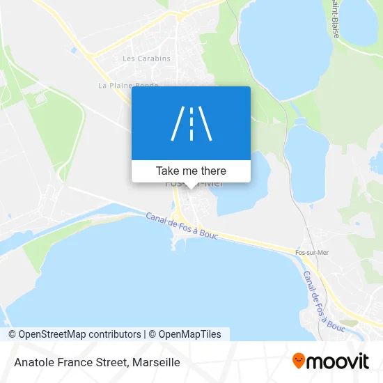 Rue Anatole France map