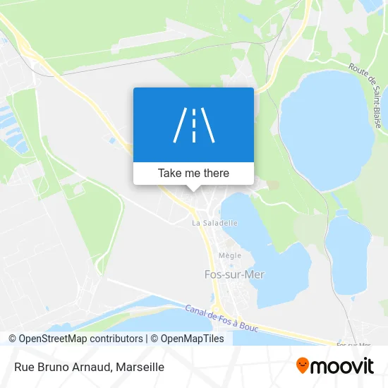 Rue Bruno Arnaud map