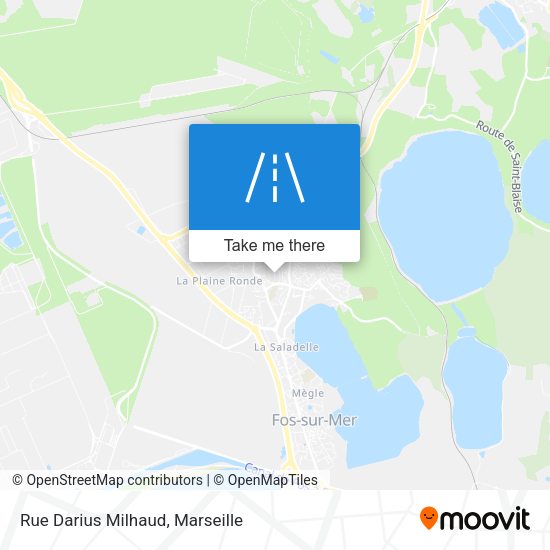 Rue Darius Milhaud map