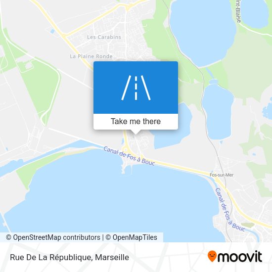 Rue De La République map