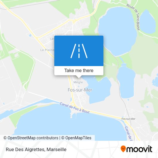 Rue Des Aigrettes map