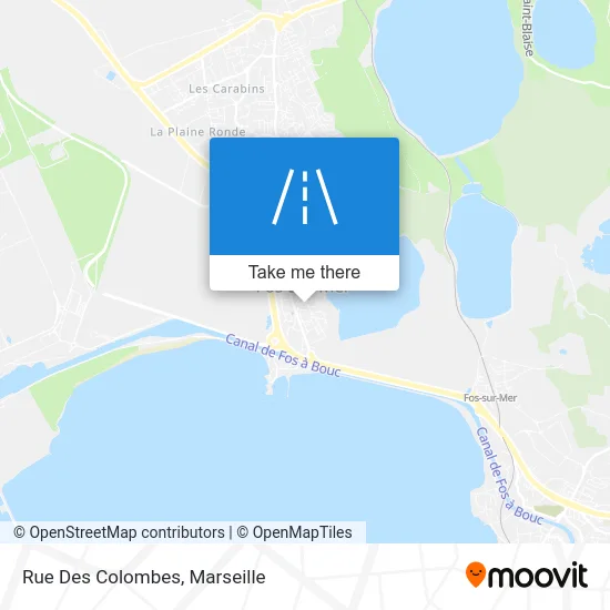 Rue Des Colombes map