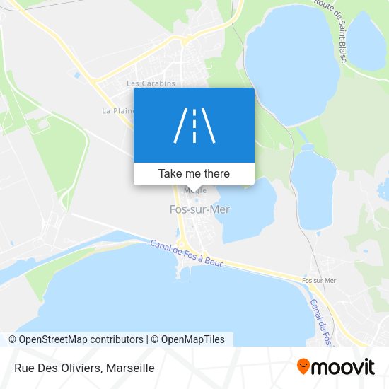 Rue Des Oliviers map