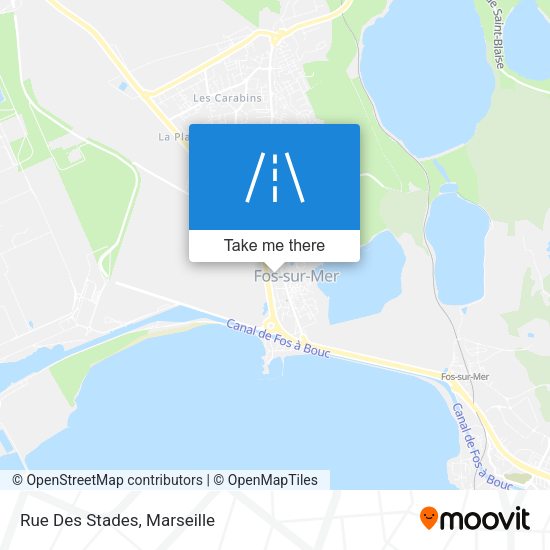 Rue Des Stades map