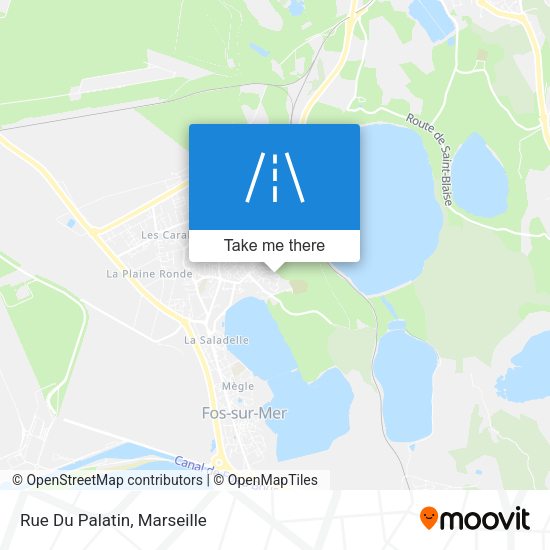 Rue Du Palatin map