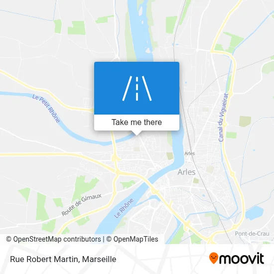 Rue Robert Martin map