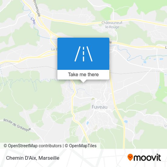 Chemin D'Aix map