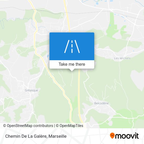 Chemin De La Galère map