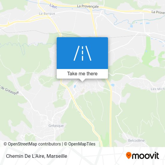Chemin De L'Aire map