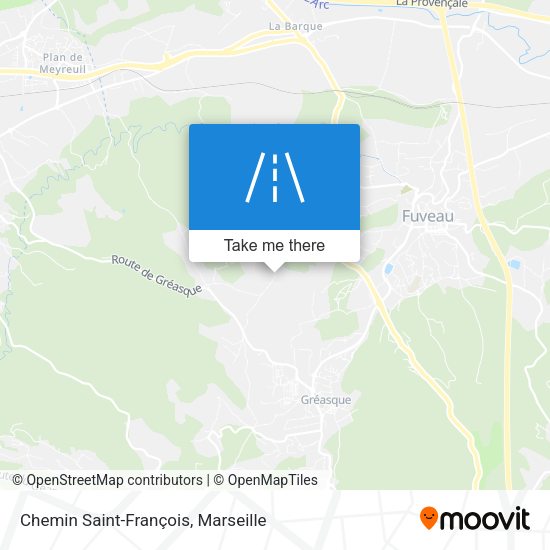 Chemin Saint-François map