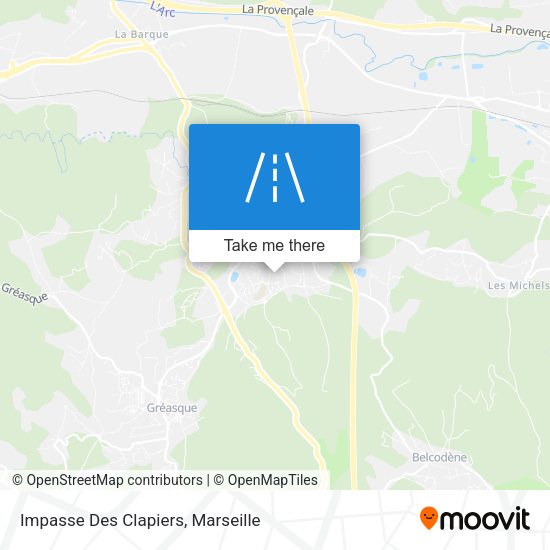 Impasse Des Clapiers map