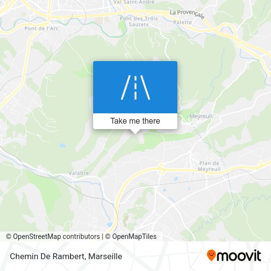 Chemin De Rambert map