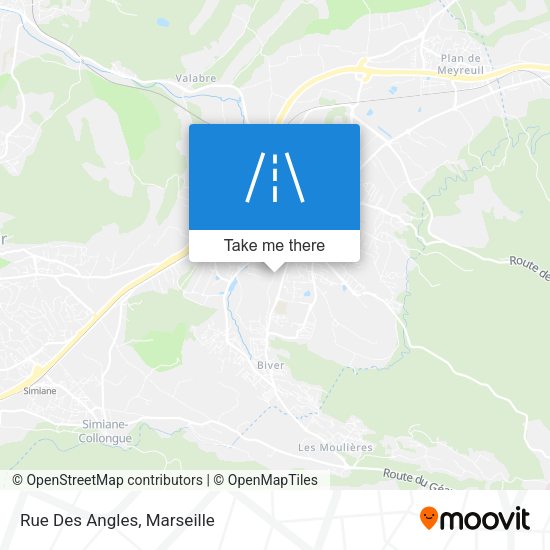 Rue Des Angles map