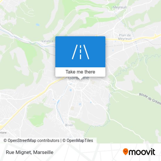 Rue Mignet map