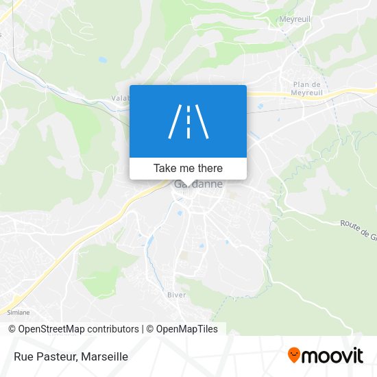 Rue Pasteur map