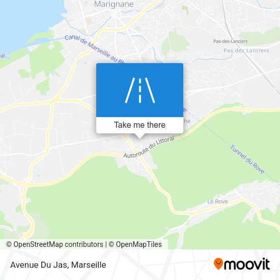 Avenue Du Jas map