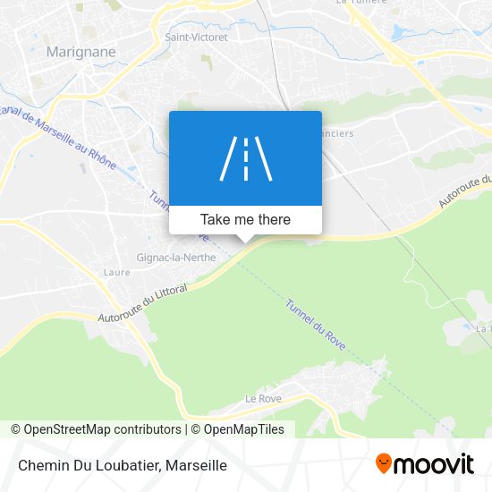 Chemin Du Loubatier map