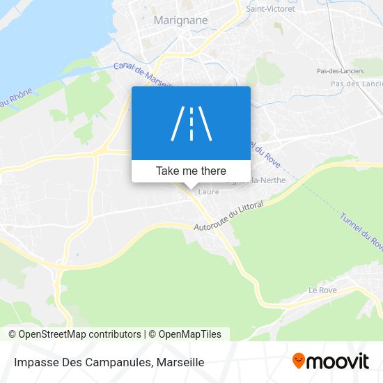 Impasse Des Campanules map