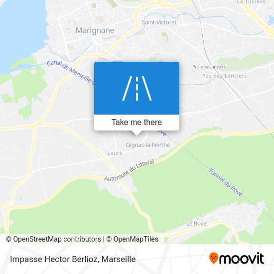 Impasse Hector Berlioz map