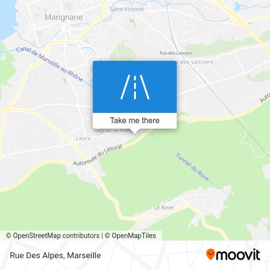 Rue Des Alpes map
