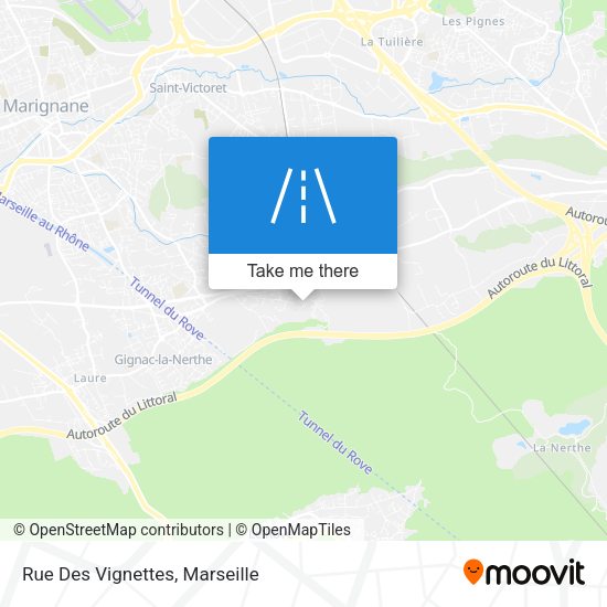 Rue Des Vignettes map