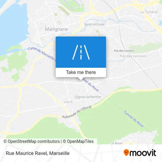 Rue Maurice Ravel map