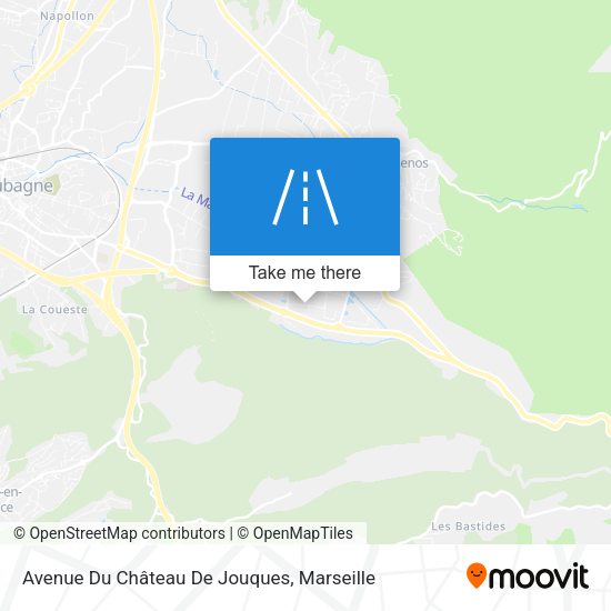 Avenue Du Château De Jouques map