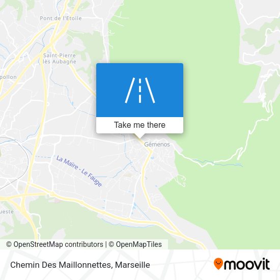 Chemin Des Maillonnettes map