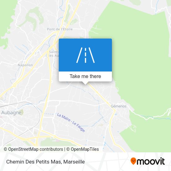 Chemin Des Petits Mas map