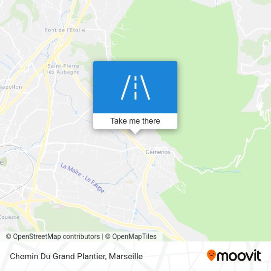 Chemin Du Grand Plantier map