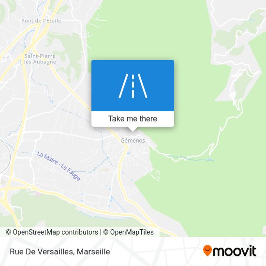Rue De Versailles map