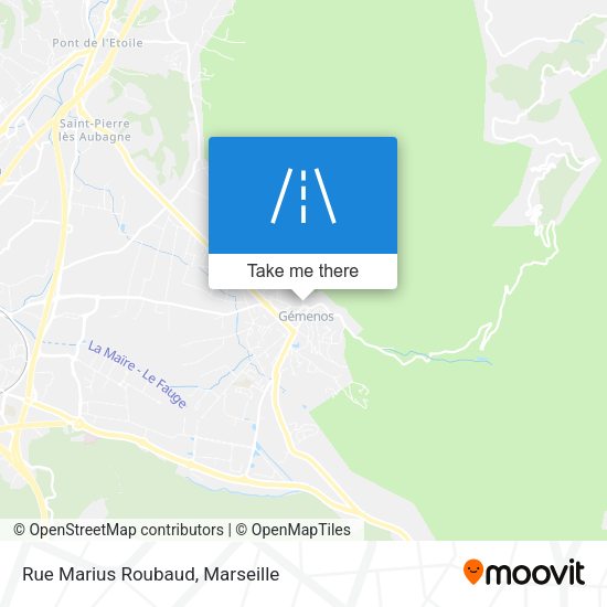 Rue Marius Roubaud map
