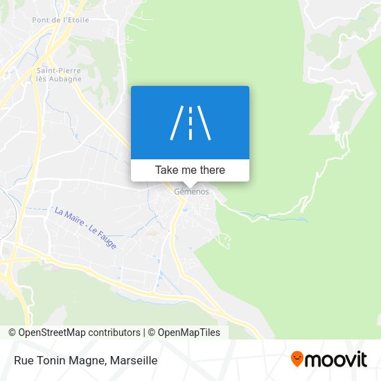 Rue Tonin Magne map