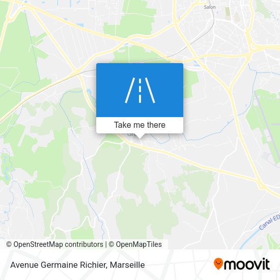 Avenue Germaine Richier map