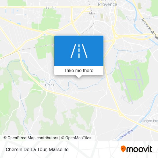 Chemin De La Tour map