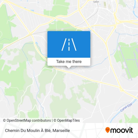 Chemin Du Moulin À Blé map