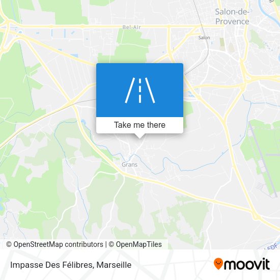 Impasse Des Félibres map