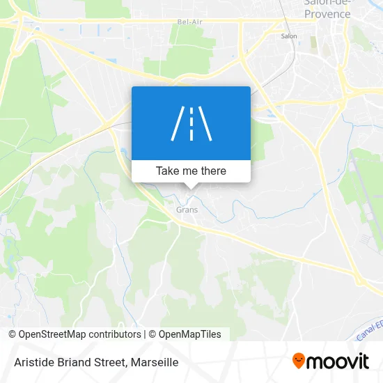 Rue Aristide Briand map