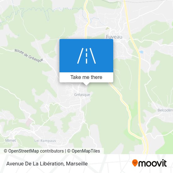 Avenue De La Libération map