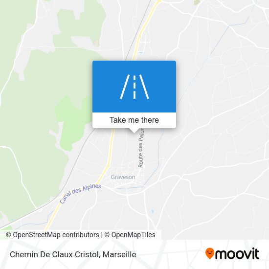 Chemin De Claux Cristol map