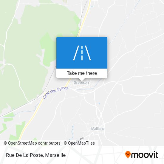 Rue De La Poste map