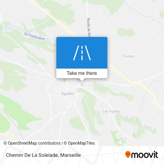 Chemin De La Soleïade map